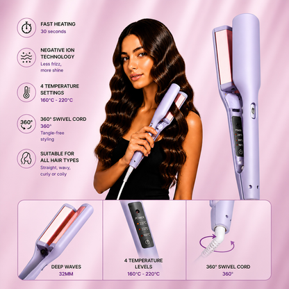 Professional Deep Wave Curler