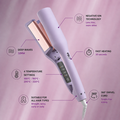 Professional Deep Wave Curler